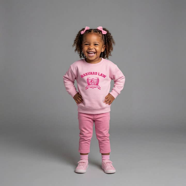 Harvard Law Sweatshirt For Girls, Funny Movie Christmas for wholesale by The Wishing Elephant