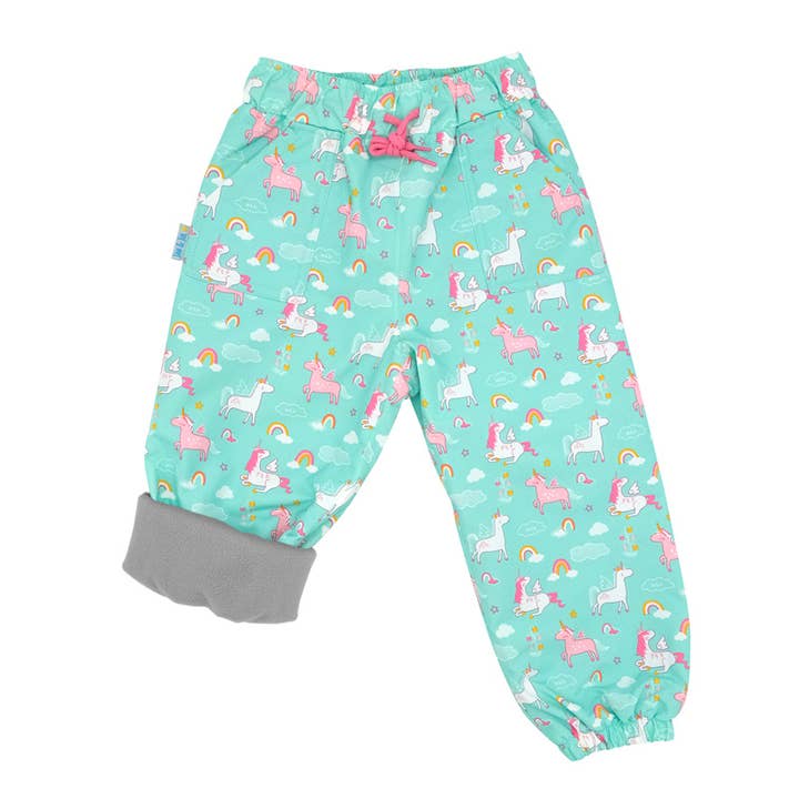 Jan & Jul - Wholesale Pants - Kids - Unicorn | Cozy-Dry Rain & Snow Pants
