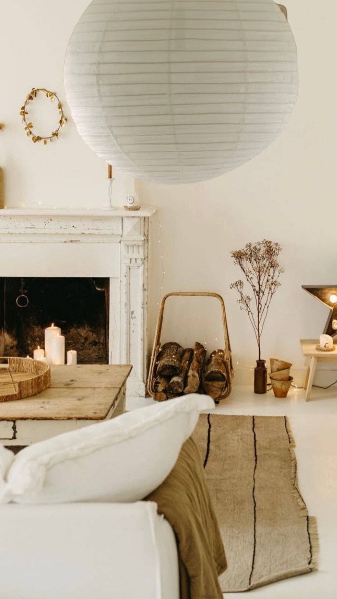 Little Nordic Sol – wholesale Lampshade – Organic Cotton Light Shade - Rund - Warm White - 70cm6