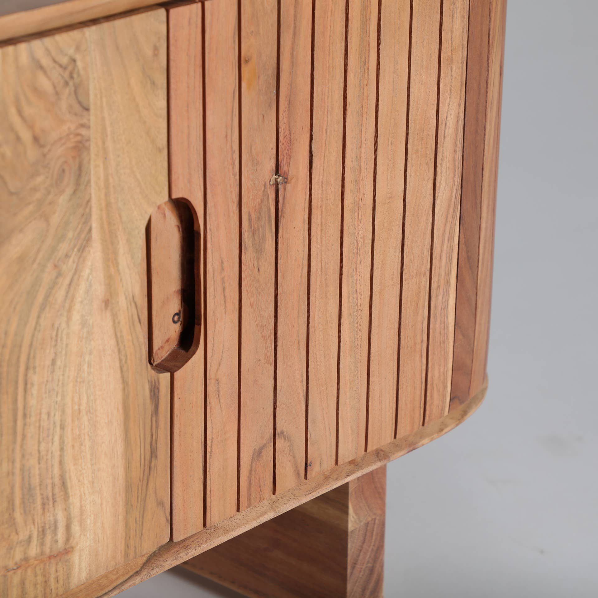 Kodu Home Design - Wholesale Console Table - Acacia Wood TV Cabinet in Brown Color, 150x40x51cm4