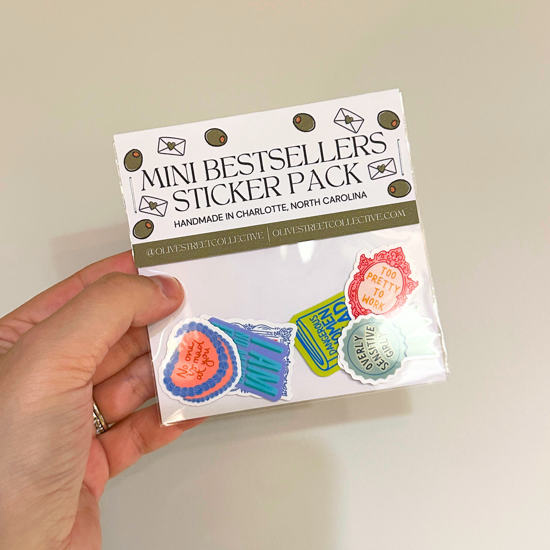 Olive Street Collective - Wholesale Sticker - Mini Bestsellers Sticker Pack5