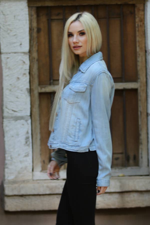 ANGIE - Wholesale Denim Jacket - Women's - SJ919-ASIS WASHED DENIM TENCEL BUTTON FRONT JACKET21