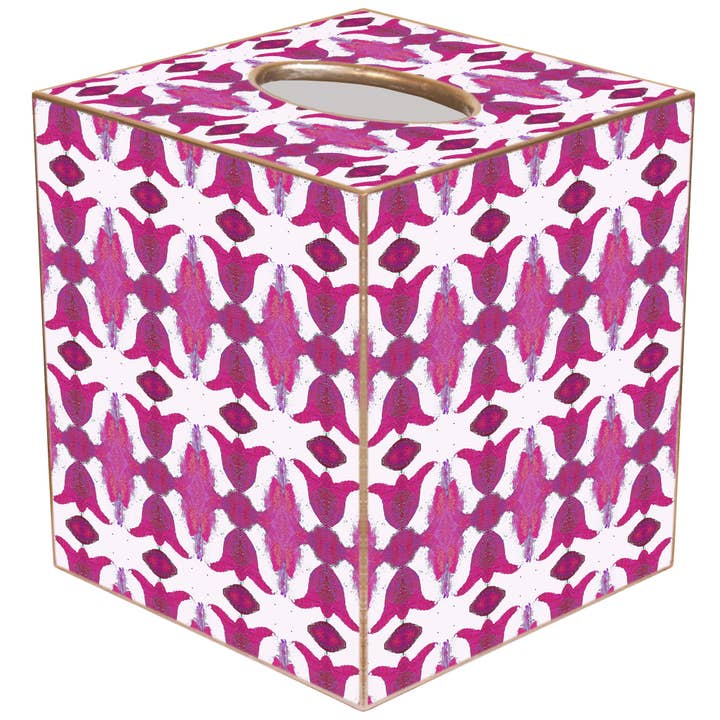 Funda para caja de pañuelos Spice Market Raspberry Laura Park para venta al por mayor de Marye-Kelley