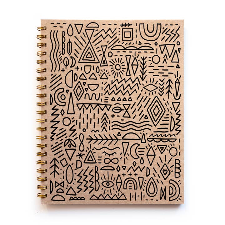 Energy Pattern Sketchbook for wholesale by Worthwhile Paper