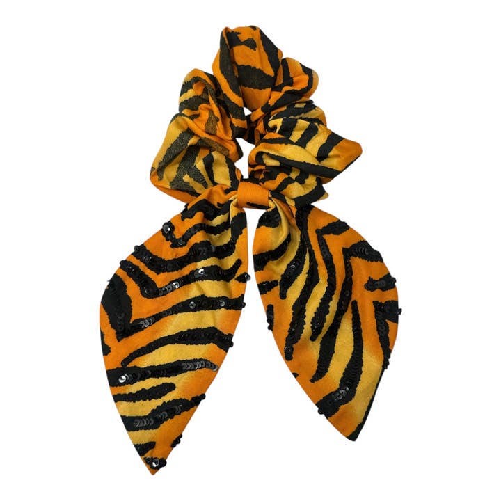 Golden Lily - Wholesale Scrunchie - Women's - Game Day Scrunchie - Tiger Print0