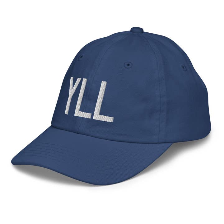 YLL Lloydminster Alberta Kid's Baseball Cap for wholesale by YHM Designs