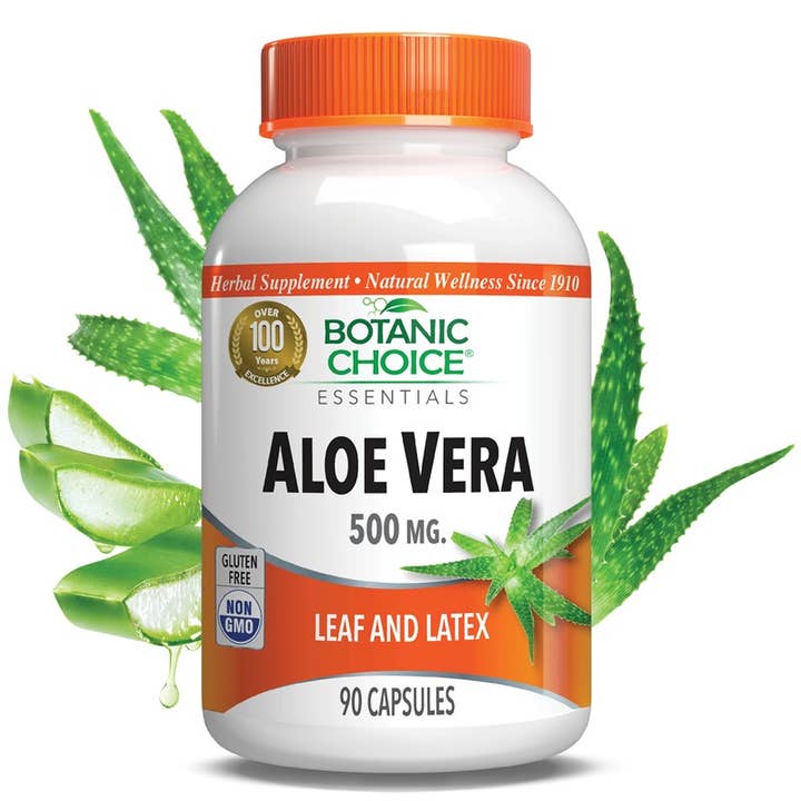 Botanic Choice - Wholesale Oral Supplement/Vitamin - Botanic Choice Aloe Vera 500 Mg - 90 Capsules1