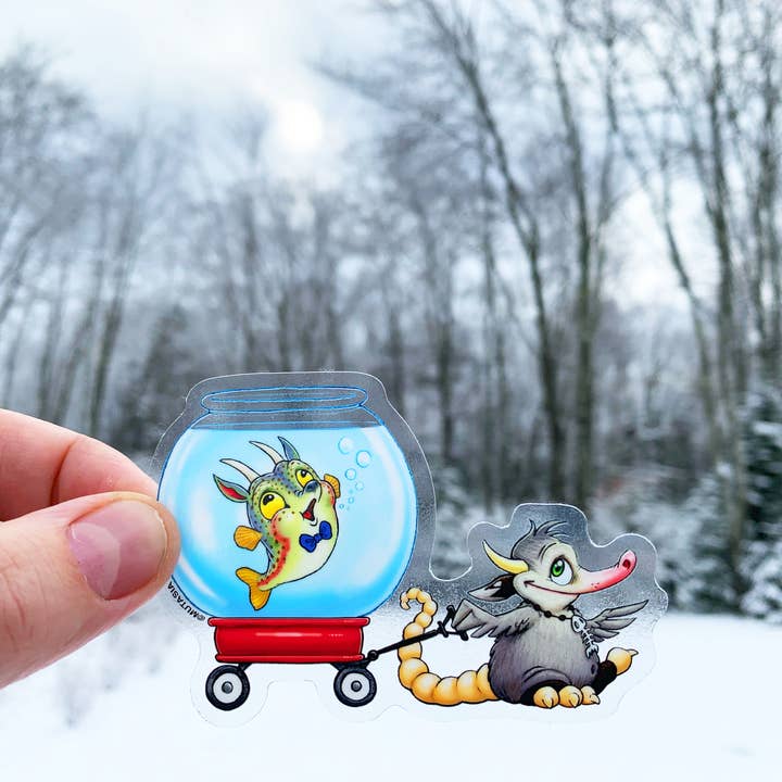 KLAR KLISTERMÆRKE: Figley & Hans Fiskede Ven for engroshandel hos Mutasia