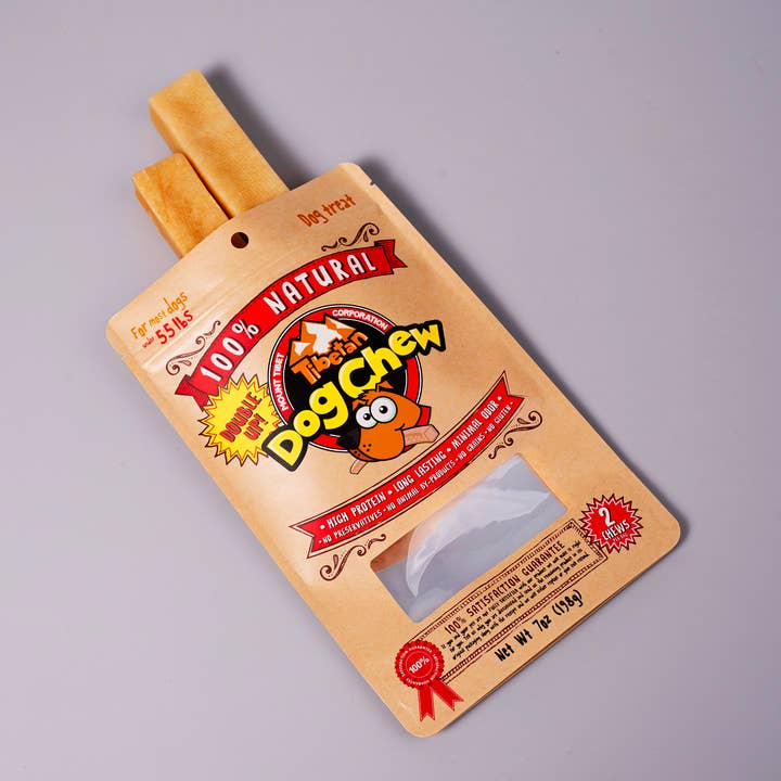 Tibetan Dog Chew - Wholesale Pet Treats - Dog - Tibetan Dog Chew Large Double Up1