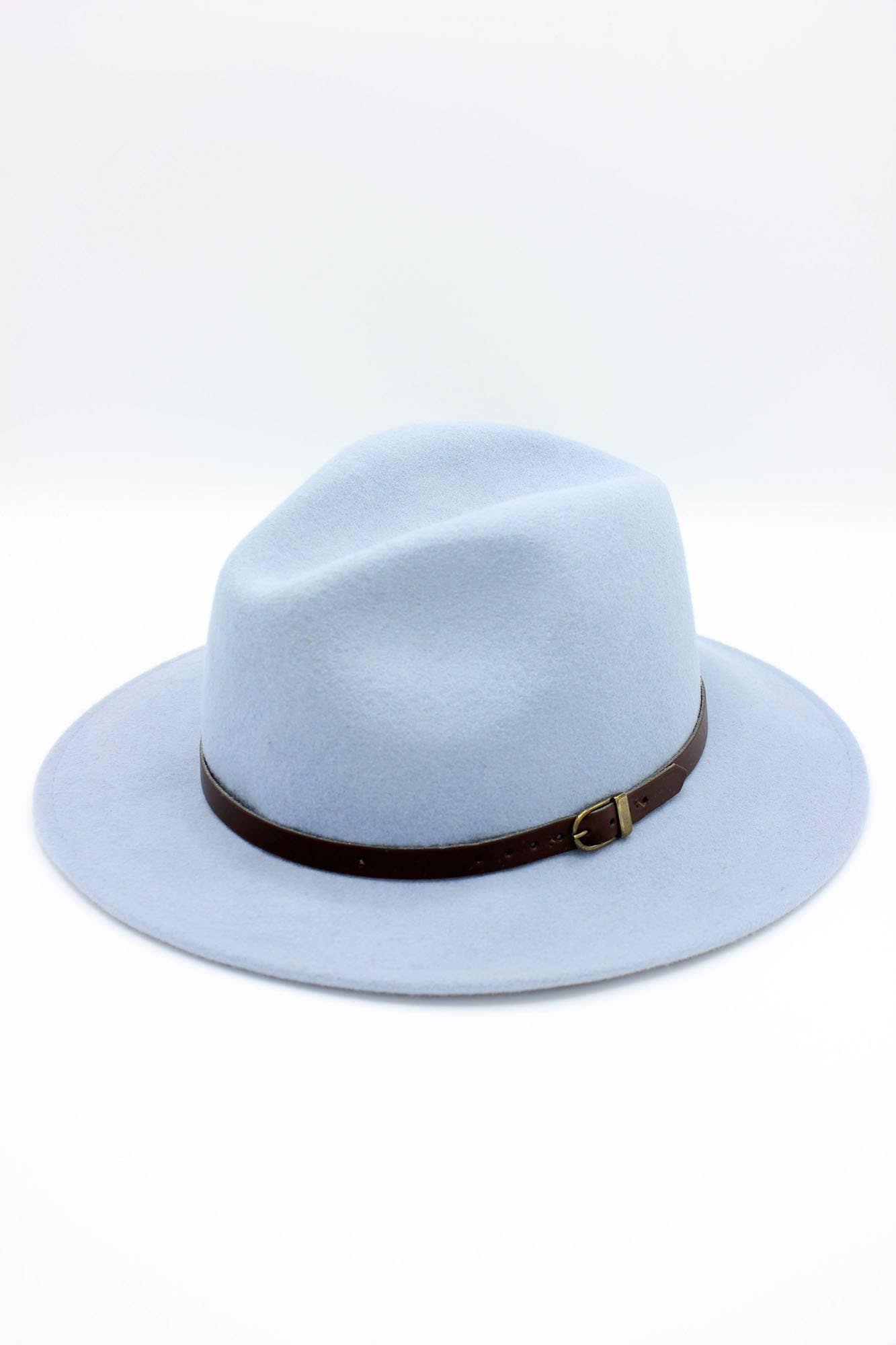 Hologramme Paris - Wholesale Fedora - Unisex - Classic Wool Fedora Hat with Belt17