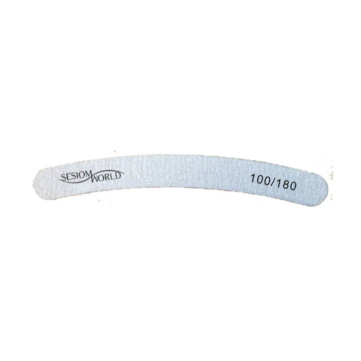 sesioMWorld - M·O·I Professional - Wholesale Nail File - Professional quilted file grey Banana 100/1800