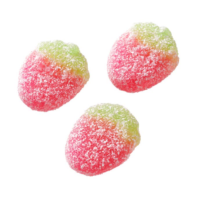 FIZZY SOUR STRAWBERRIES 6.6 lbs (3 Kg) for wholesale by Swedish Candy Group