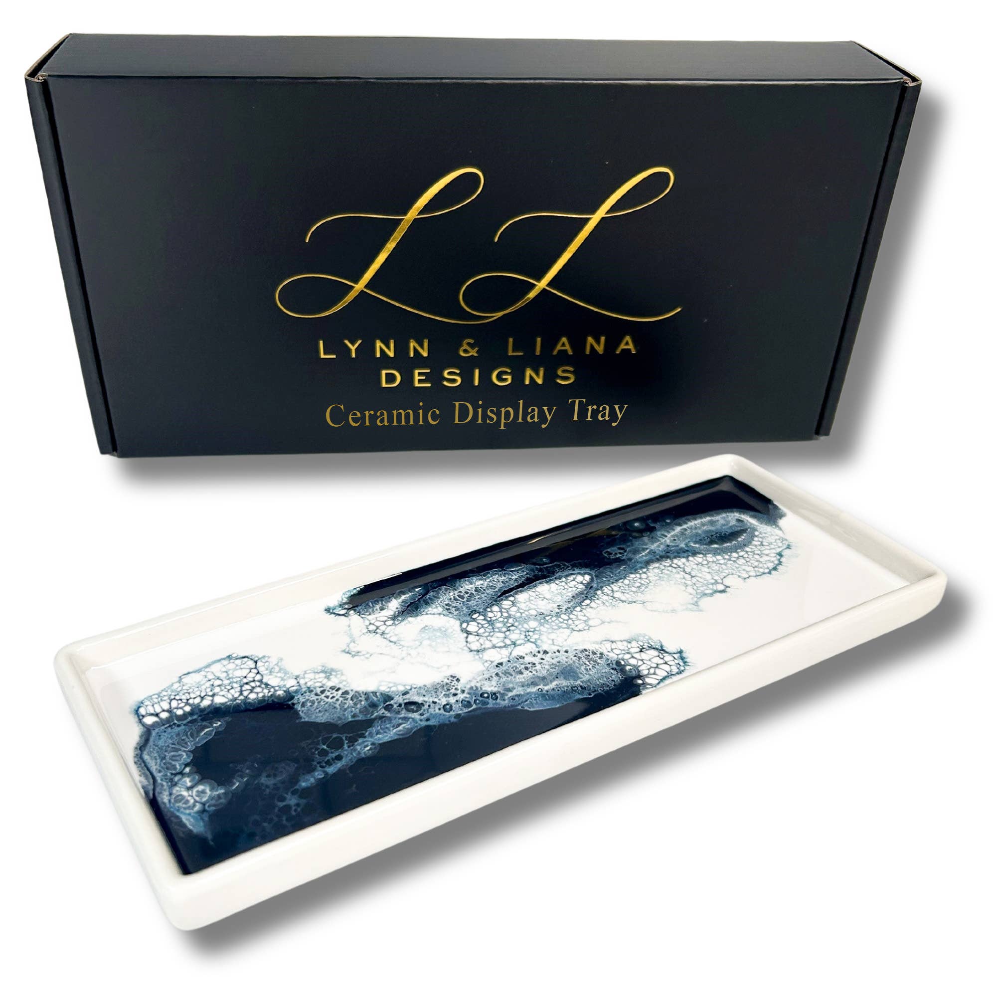Lynn & Liana Designs - Wholesale Decorative Tray - Large Ceramic Resin Trays NO TARIFFS!6