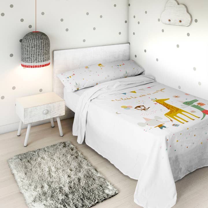 Ensemble de draps 2 pièces FIESTA A - HEI pour la vente par Creaciones Euromoda SL (Naturals Home)