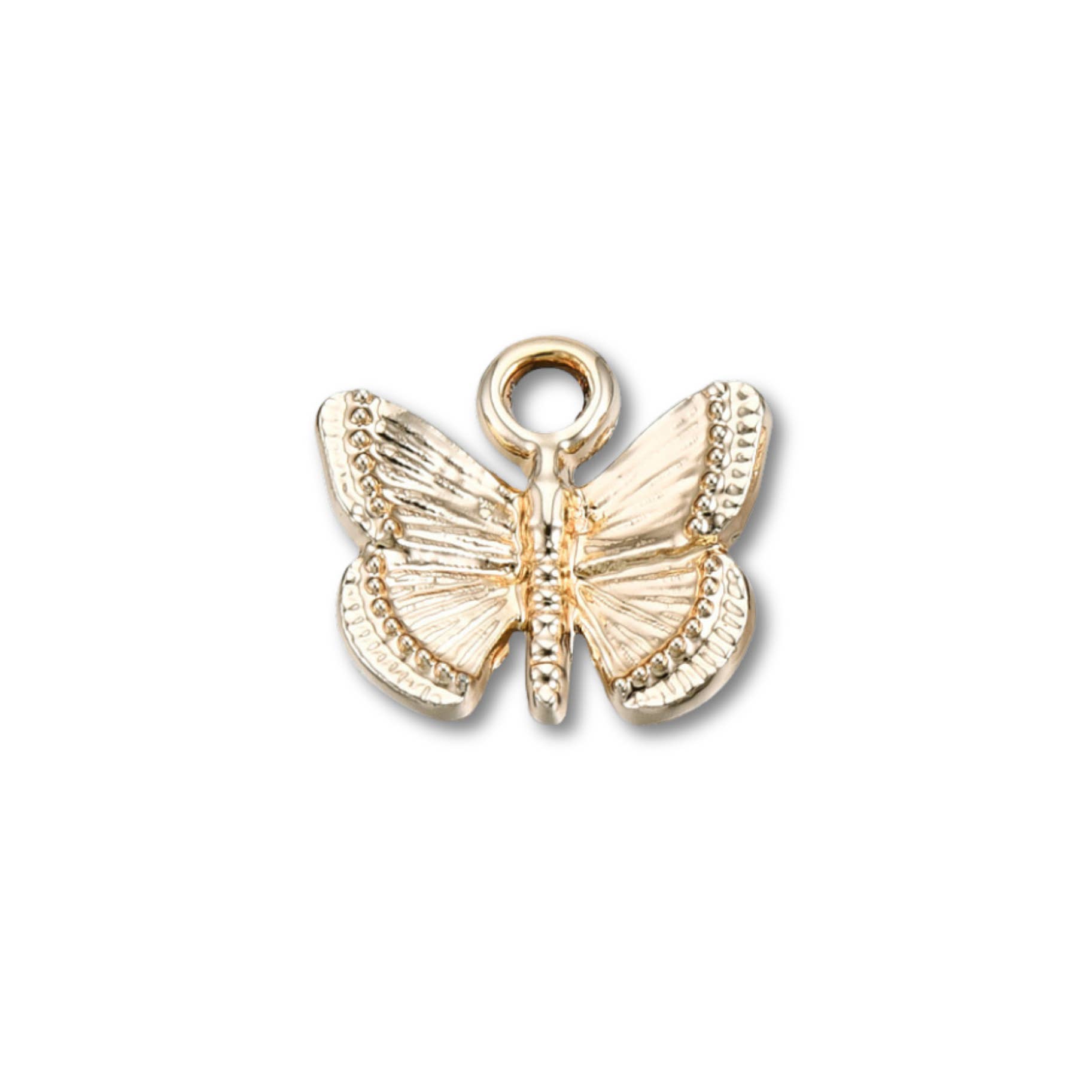 Love, Paige Designs - Wholesale Individual Charm/Pendant - Butterfly Gold Charm