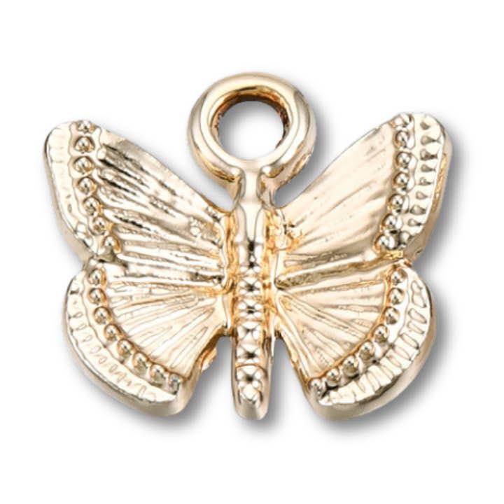 Love, Paige Designs - Wholesale Individual Charm/Pendant - Butterfly Gold Charm0