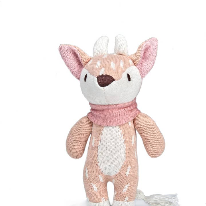 ThreadBear Design | Fearne Deer Knitted Toy for wholesale by Kinderhood Distribution Inc.