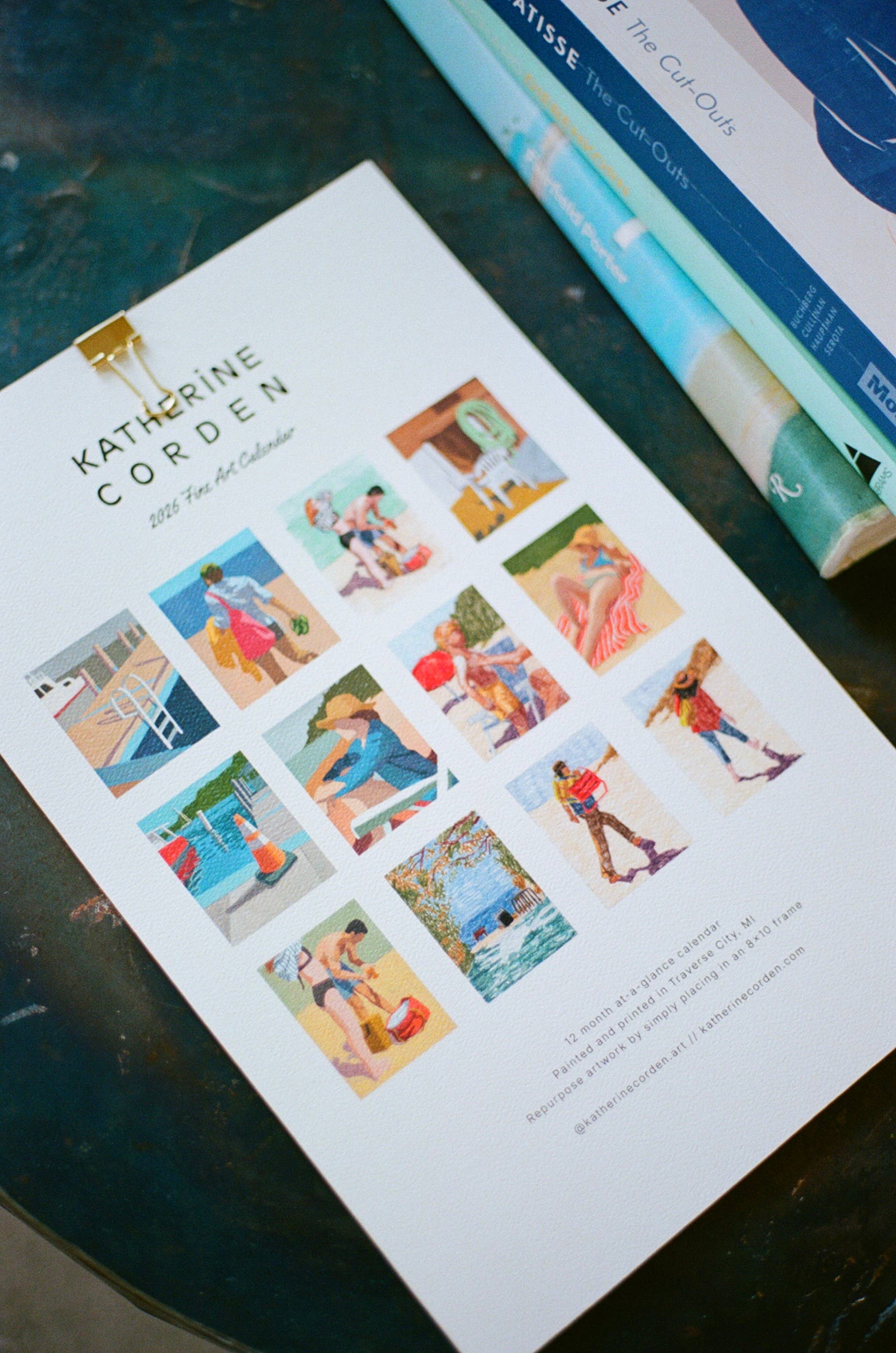 Katherine Corden Art - Wholesale Calendar - 2026 Fine Art Calendar2