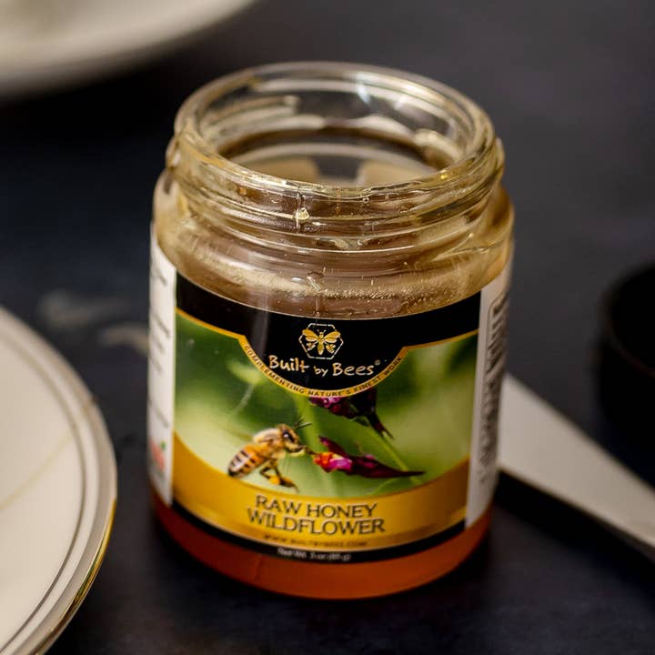 Wildflower Honey - 8 oz for wholesale by Built by Bees