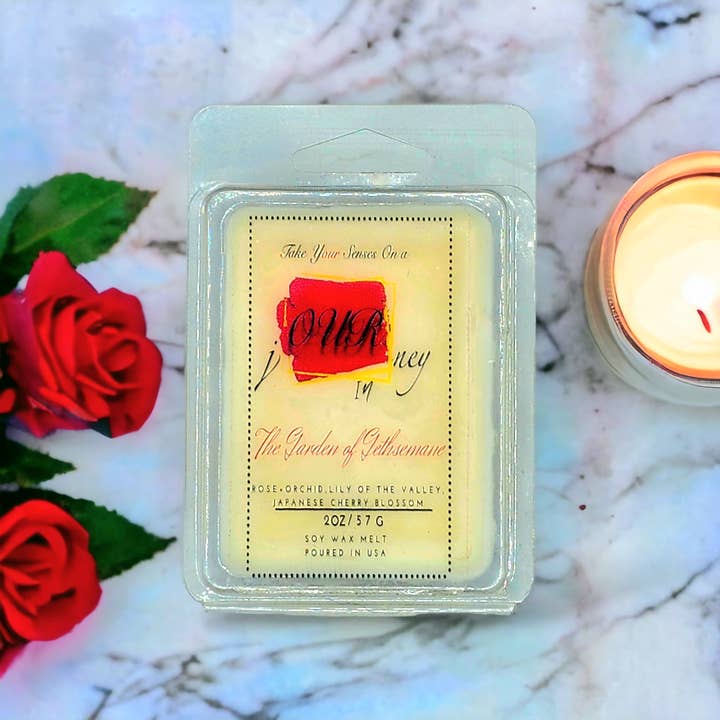 The Garden of Gethsemane Wax Melt for wholesale by Journey