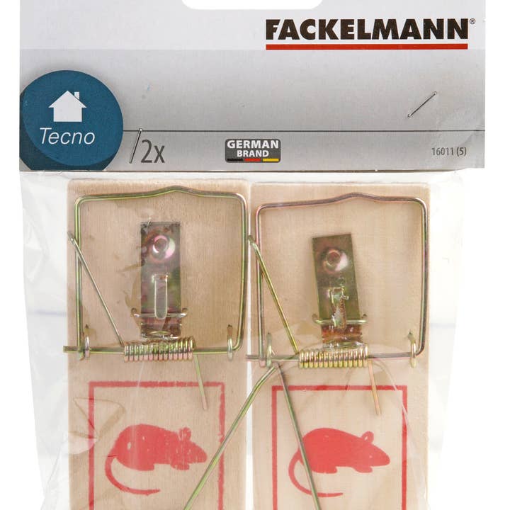 Fackelmann - Wholesale DIY Craft Kit - Fackelmann Wooden Mouse Trap Set of 22