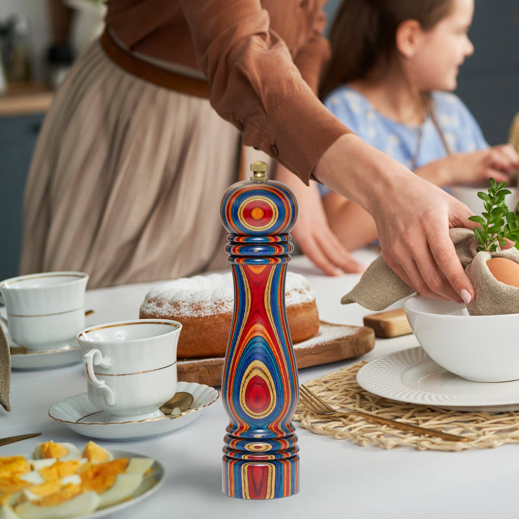 Totally Bamboo – Moinho de pimenta por atacado – Moedor de Pimenta Baltique® Montego Bay com Moinho Ajustável2