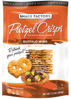 Oasis Snacks - Wholesale Pretzels - Snack Factory Pretzel Crisps, 7.2oz6