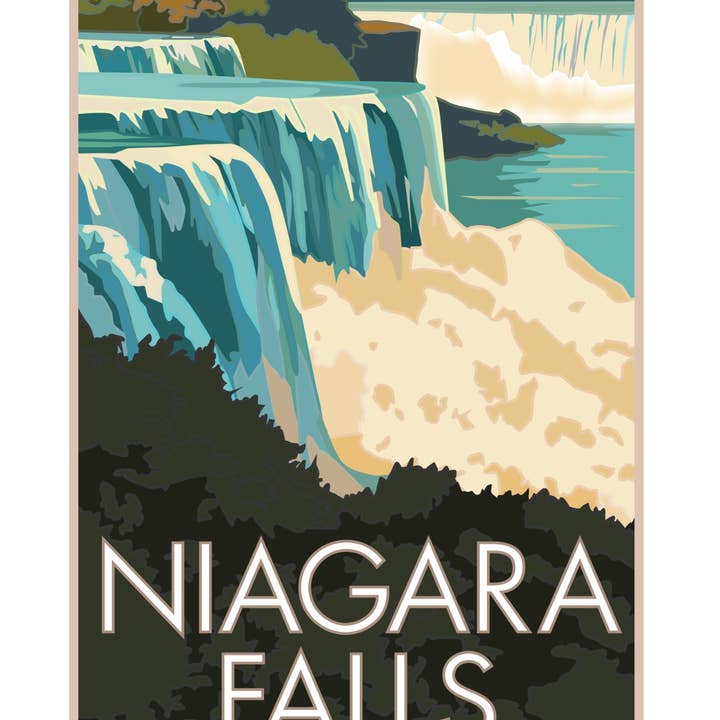 Niagara Falls, New York - Posters for wholesale by Travel Posters by M&W Design Co.