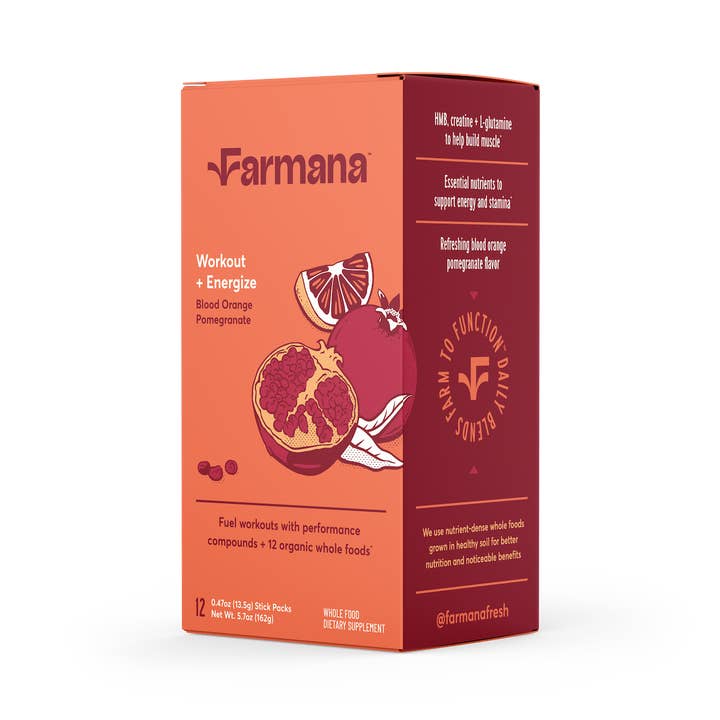 Farmana - Wholesale Protein/Superfood Powder - Workout + Energize - Functional Superfood Pre-Workout Blend6