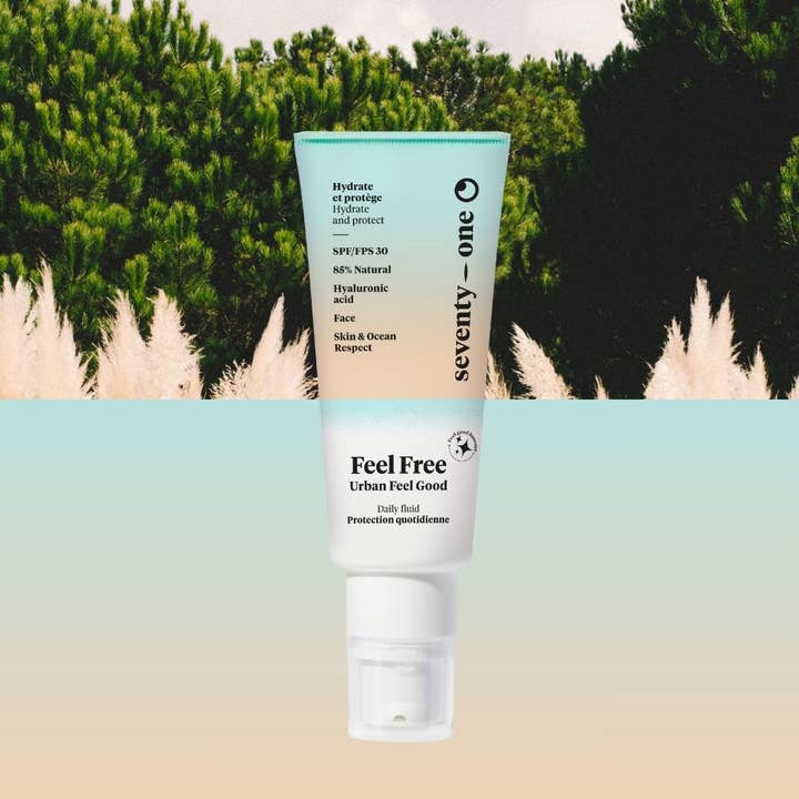 SEVENTYONE PERCENT - Venta al por mayor Crema hidratante con protección solar - Crema facial «Feel Free» SPF30 - 40 ml