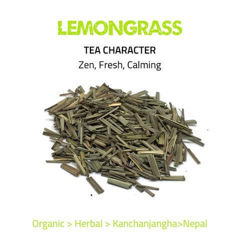 Tea Rebellion Canada - Wholesale Loose Tea - Lemongrass - Herbal Tea |Nepal | L-Leaf | 200g - FOODSERVICE1