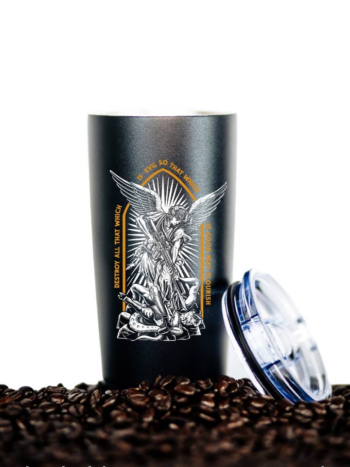 Saint 20 oz Tumbler for wholesale by SAVAGE TACTICIANS
