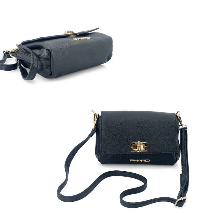 ALBAsrls - Vendita all'ingrosso Borsa a tracolla - Donna - Borsa donna small PHARD MADE IN ITALY in pelle