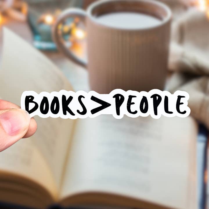 Libros > Personas Pegatina Sassy Bookish para venta al por mayor de The Unbound Bookworm