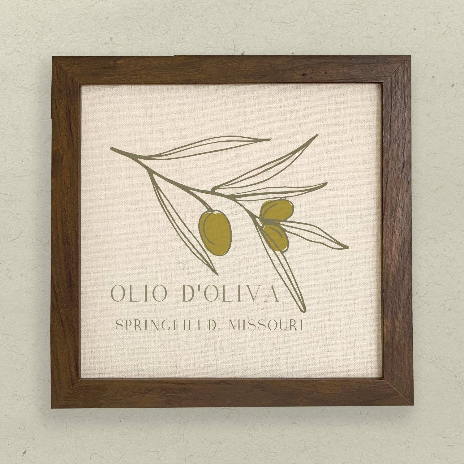 Boheme Bliss - Wholesale Art Print - Olio d'Oliva City State - Custom Framed Sign1
