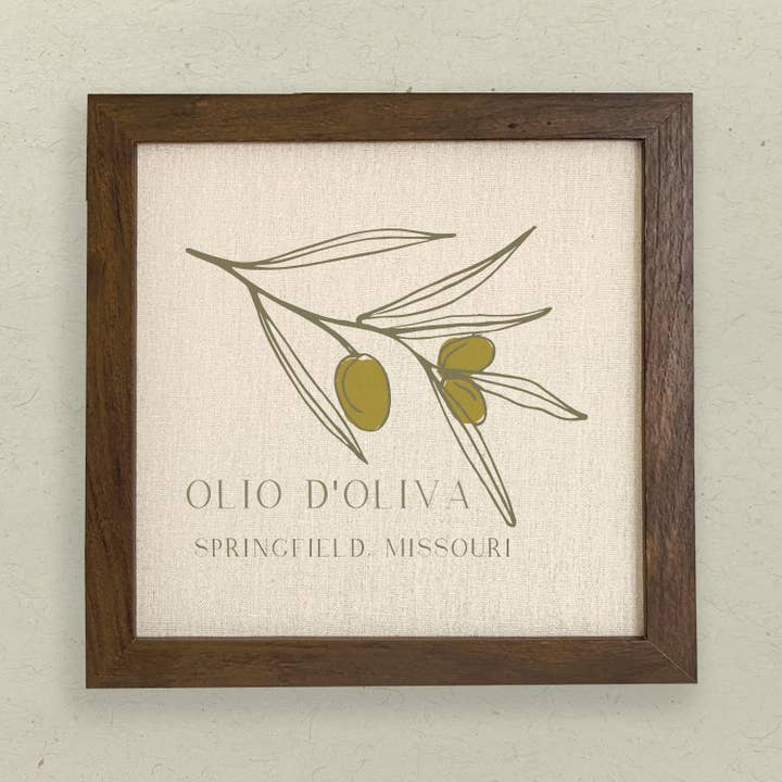 Boheme Bliss - Wholesale Art Print - Olio d'Oliva City State - Custom Framed Sign1
