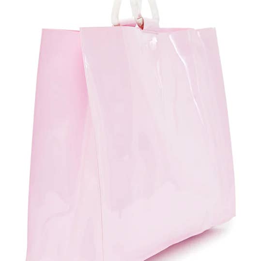 DASTI - Wholesale Tote Bag - Women's - Dasti Summer Vinyl PVC Handbag Wareproof Pink