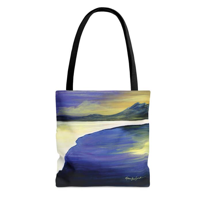 Light Breaks small tote bag for wholesale by Artist Makara Thach Sernett