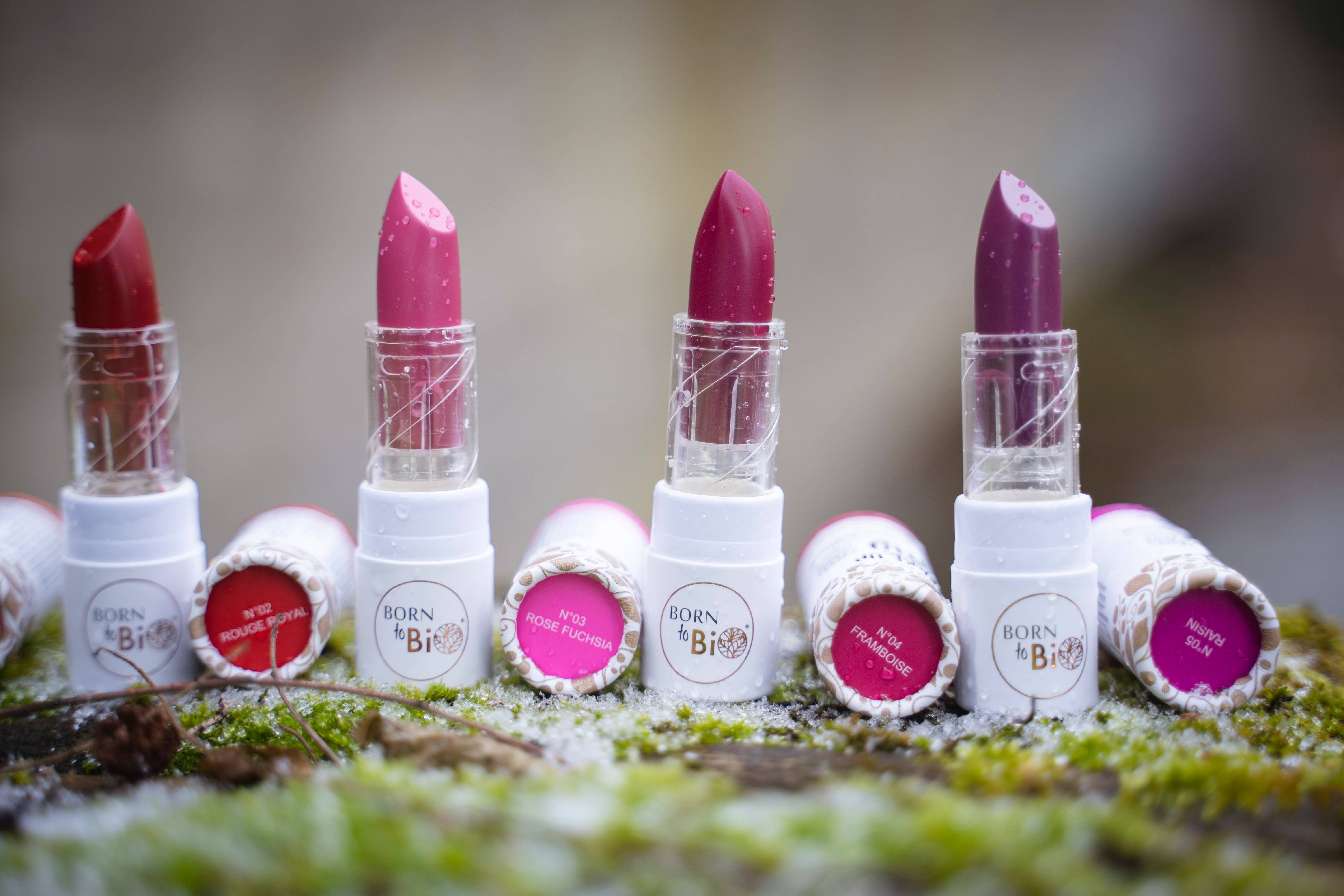 Les Laboratoires Bio Seasons – Großhandel Lippenstift – Roter, glänzender Bio-Lippenstift – Nr. 3 Rose Fuchsia3