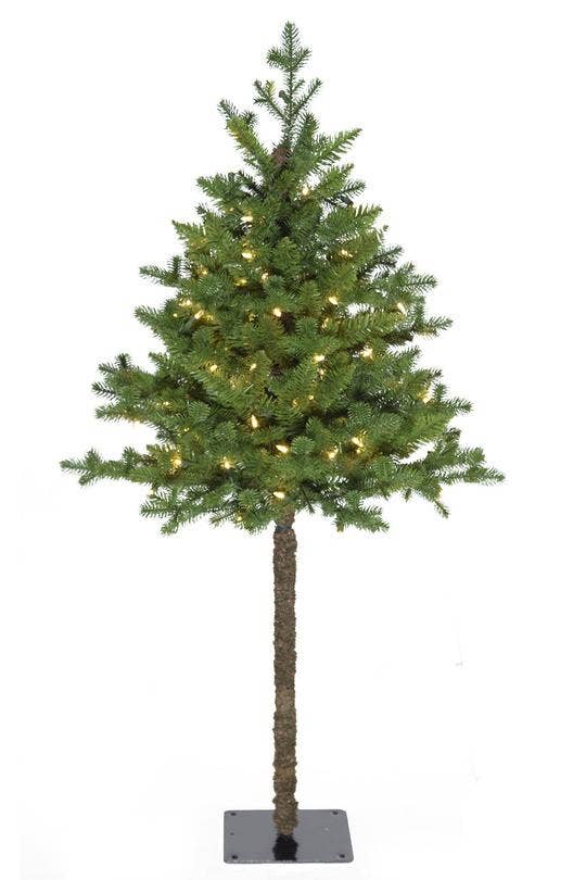 Perfect Holiday – wholesale Artificial Christmas tree – 4' Prelit Balsam Fir Christmas Tree0
