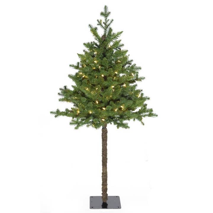 Perfect Holiday - Wholesale Artificial Christmas Tree - 4' Prelit Balsam Fir Christmas Tree
