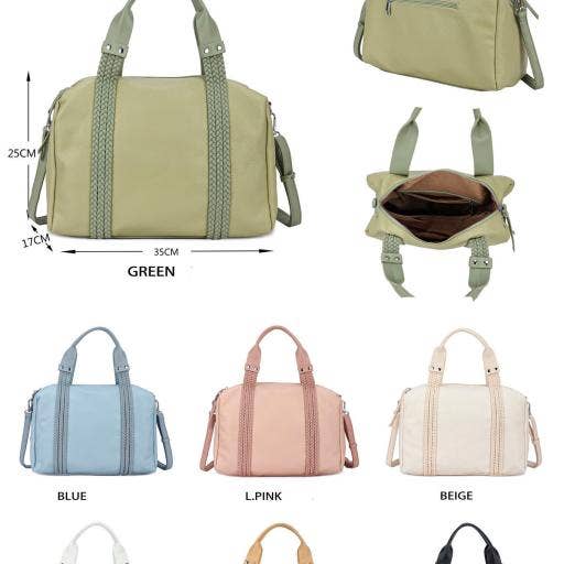 Chenson & Gorett - Venta al por mayor Bolso con asas - Mujer - Bolso de Mano Sintético para Mujer con Bolsillo Trasero B2B