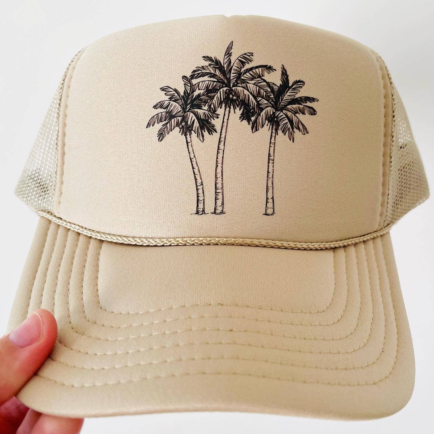 Rad Hat Society – wholesale Trucker hat – Unisex – Palm Trees25