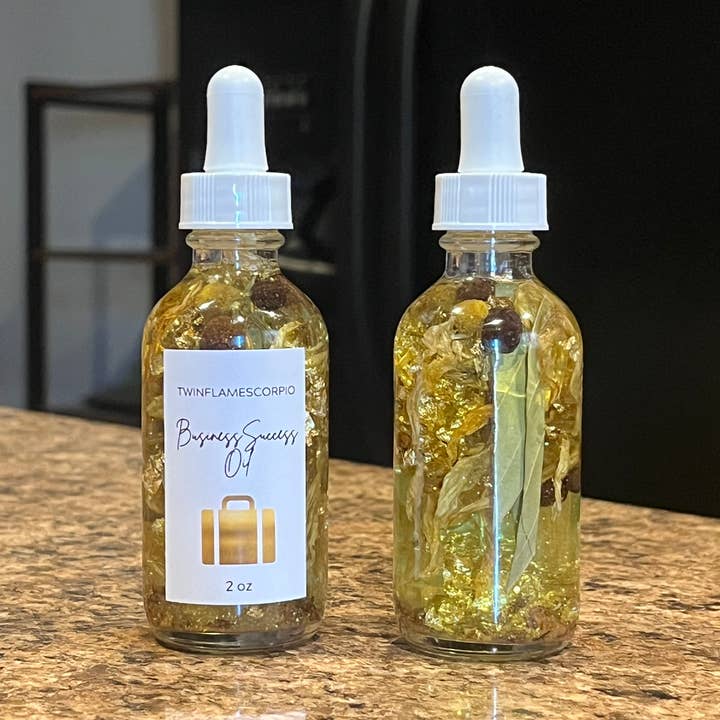 Huile de Réussite Professionnelle – Clients, Finances & Carrière Boostée pour la vente par Twin Flame Scorpio