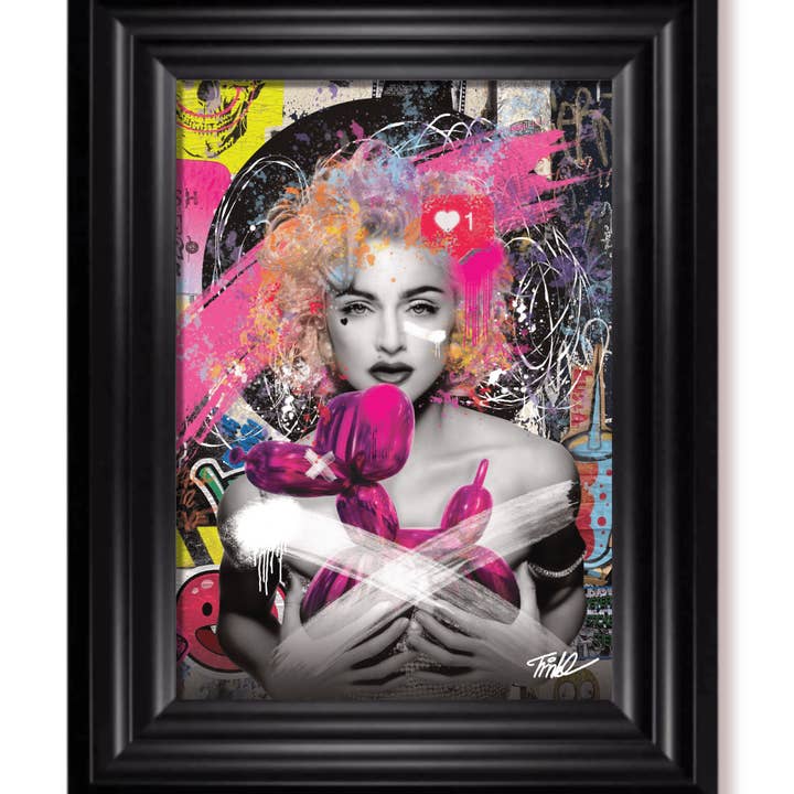 Madonna Love' Ferenc Trinkl Art Print for wholesale by memory Box