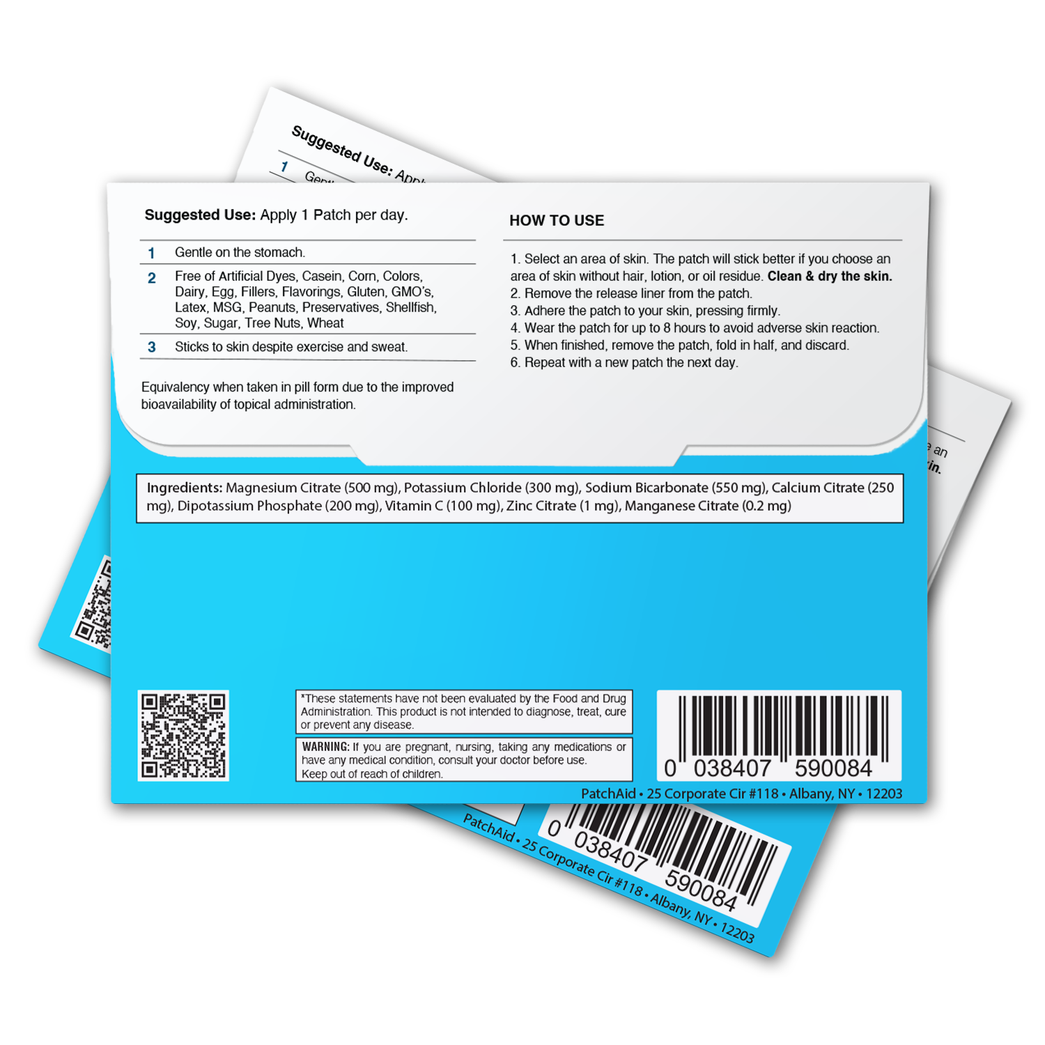 PatchAid - Wholesale Oral Supplement/Vitamin - Electrolyte Hydration Patch – Stimulant-Free Fluid Support2