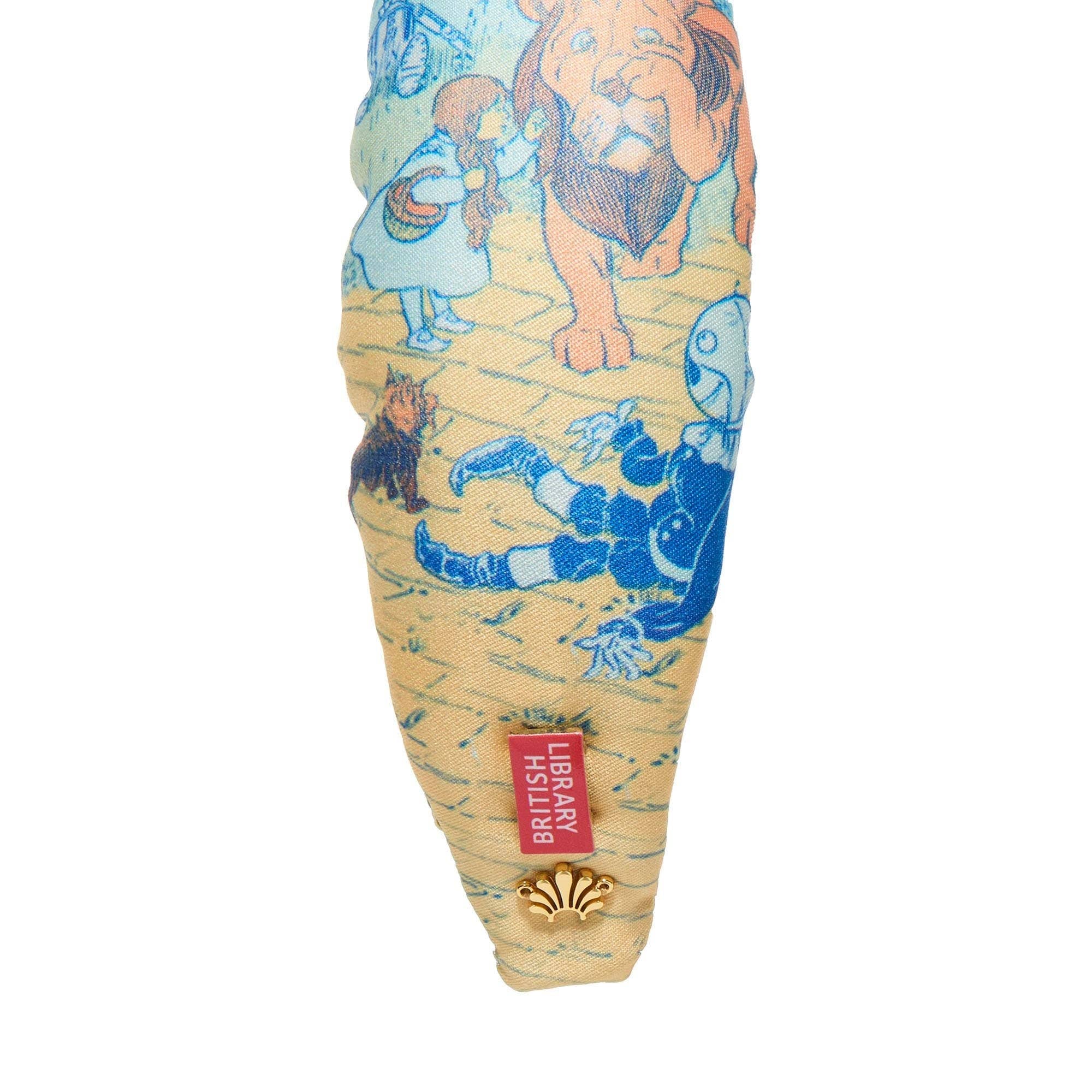 Lele Sadoughi – Bandana - Mulher por atacado – FAIXA DE CABELO IMPRESSA COM NÓ AMARELO TIJOLO O NOVO FEITICEIRO DE OZ3