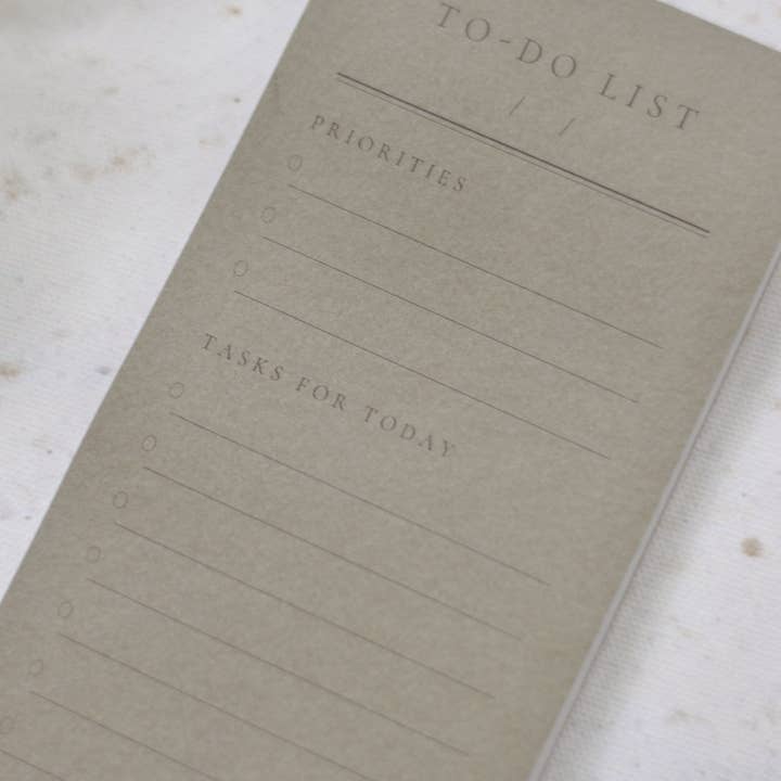 White Gables Home By Aimee Weaver Designs - Wholesale Notepad - Memo Pad To-Do List2