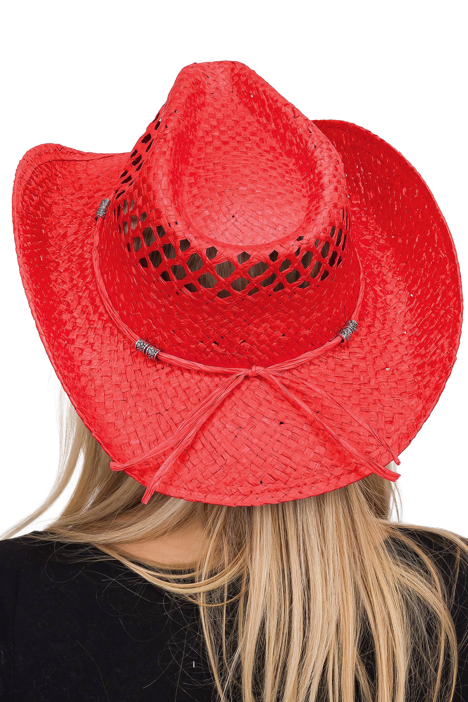 Cap Zone - Wholesale Cowboy Hat - Women's - Coastal Medallion Vented Straw Cowboy Hat31