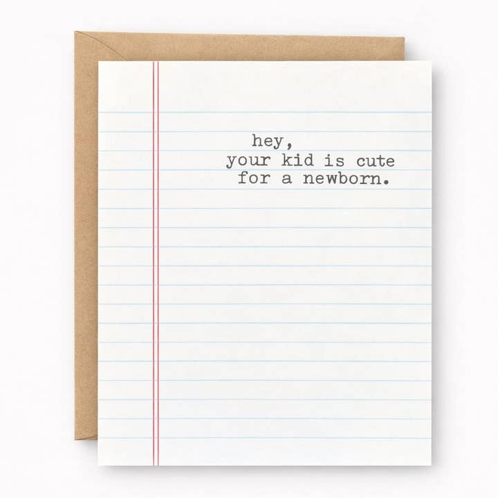 Hey, Your Kid Is Cute for a Newborn for wholesale by Ravensgoods